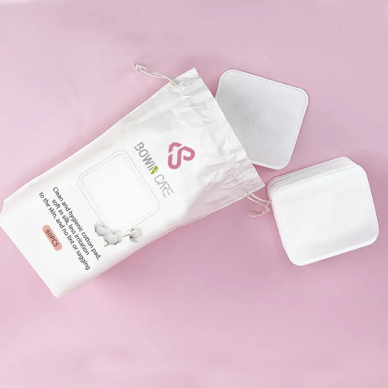 Wholesale large sensitive skin cotton pads 60ct OEM manufacturer