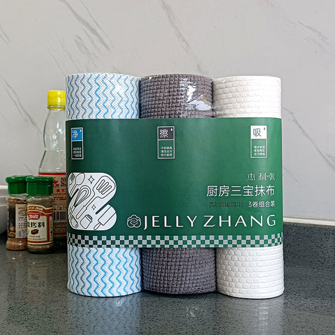 Little Cotton Microfiber Cleaning Cloths - 3-Pack Rolls