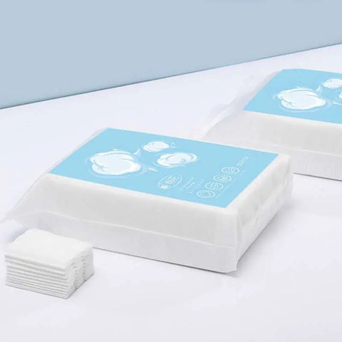 Bulk Hypoallergenic Cotton Makeup Remover Pads – Lint-Free & Chemical-Free – Safe for Sensitive Skin (Factory Direct Wholesale)