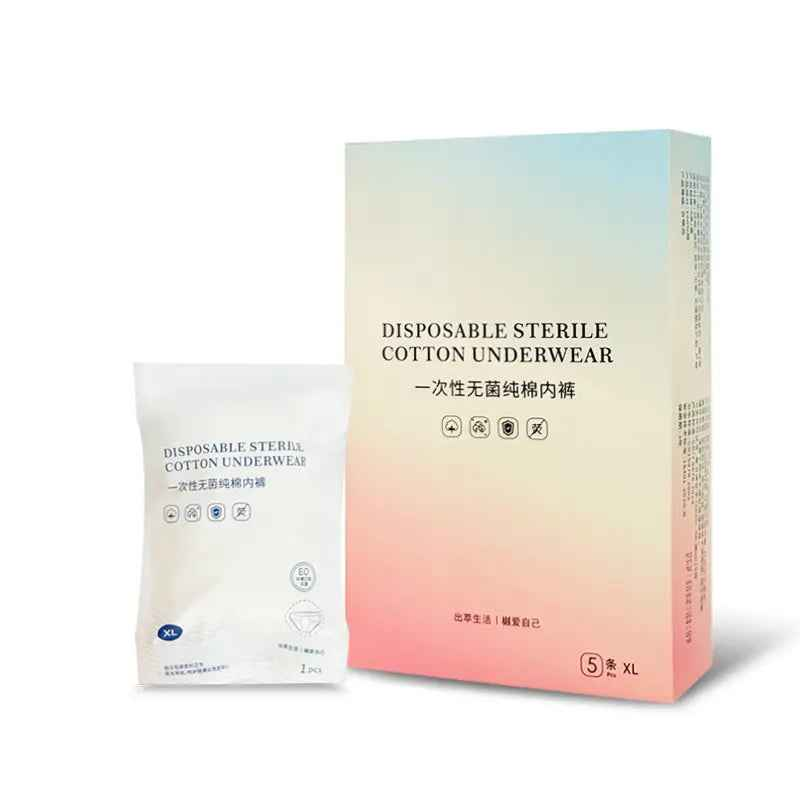 OEM 7A Antibacterial Cotton Disposable Underwear | Little Cotton