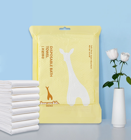 Standard 60x120cm Disposable Bath Towels – Economy Bulk Pack – Absorbent Spunlace Viscose for Gyms & Salons (Wholesale)