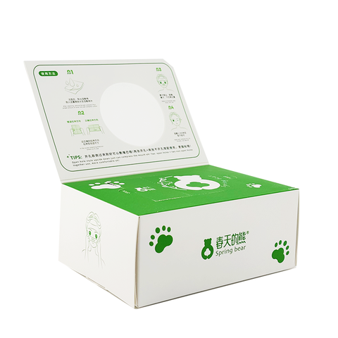 Spring Bear Stretchable Wet Compress Cotton Pads