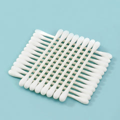 Bowincare Wooden Stick Cotton Swabs - 200 Count Barrel
