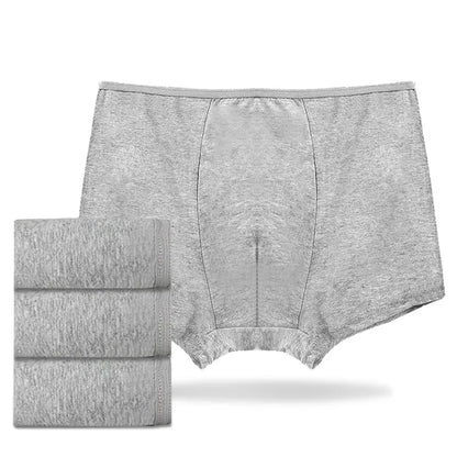 Premium men's disposable boxer briefs in plus size, retail 5-pack for travel and spa, mass-produced by Little Cotton OEM facility.