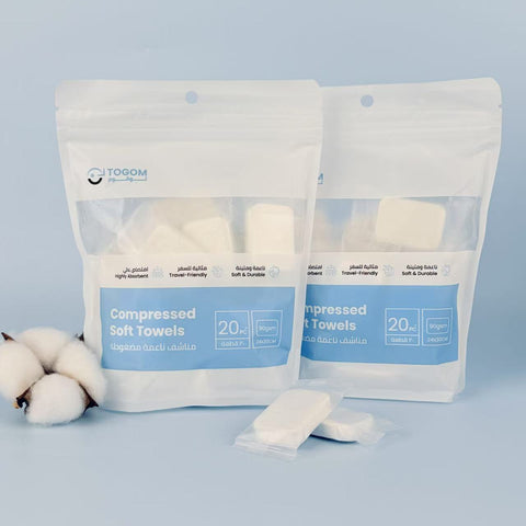 Little cotton Compressed Face Towels