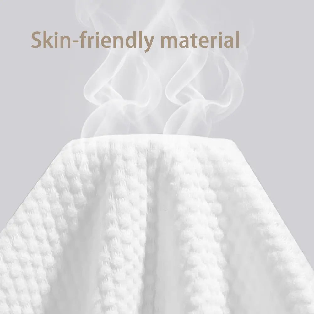 Highly absorbent quick-dry breathable disposable bath apparel for hydrotherapy and resorts