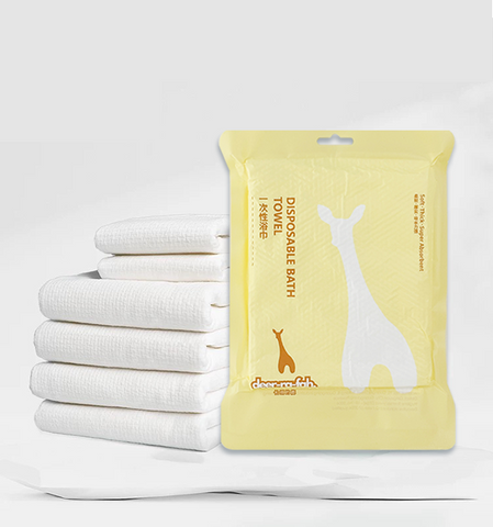 Standard 60x120cm Disposable Bath Towels – Economy Bulk Pack – Absorbent Spunlace Viscose for Gyms & Salons (Wholesale)