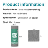 Little Cotton Kitchen Scrub Cloths - Durable Steel Wool Alternative