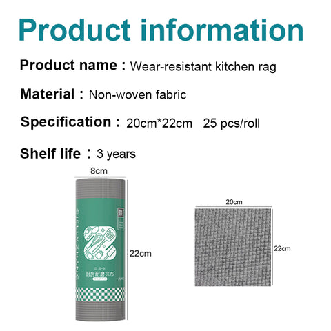 Little Cotton Kitchen Scrub Cloths - Durable Steel Wool Alternative