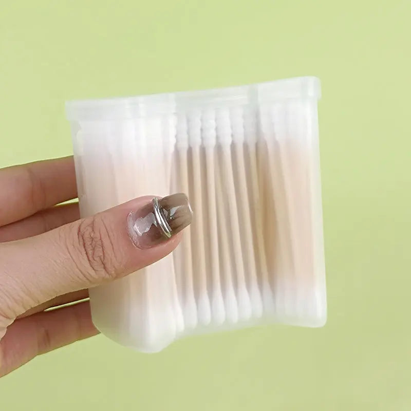 Wholesale eco-friendly cat ear bamboo cotton swabs OEM manufacturer