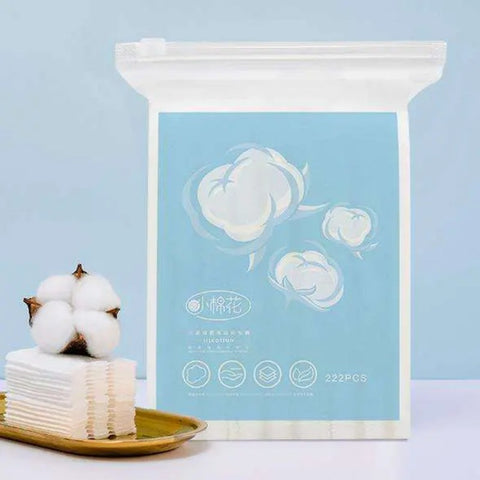 Bulk Hypoallergenic Cotton Makeup Remover Pads – Lint-Free & Chemical-Free – Safe for Sensitive Skin (Factory Direct Wholesale)