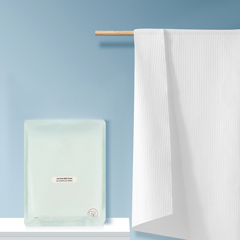 Little Cotton Extra Large & Thick Disposable Bath Towel