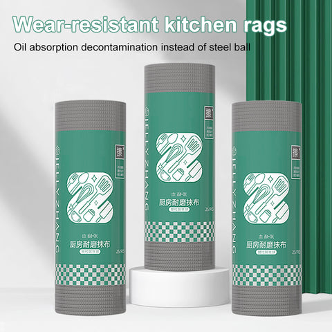 Little Cotton Kitchen Scrub Cloths - Durable Steel Wool Alternative