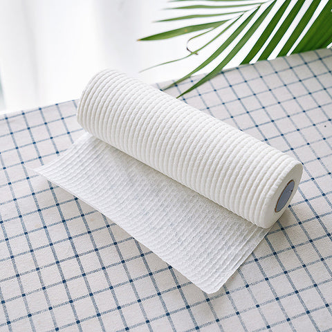 Little Cotton Kitchen Paper Towels - Washable, Oil-Absorbing Rolls