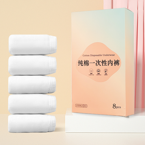 Disposable Underwear - 8-Count Paper Box