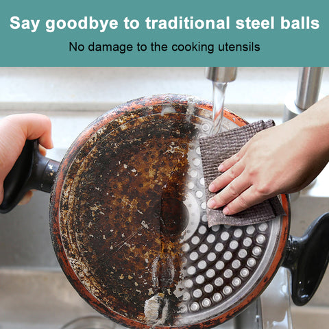 Little Cotton Kitchen Scrub Cloths - Durable Steel Wool Alternative