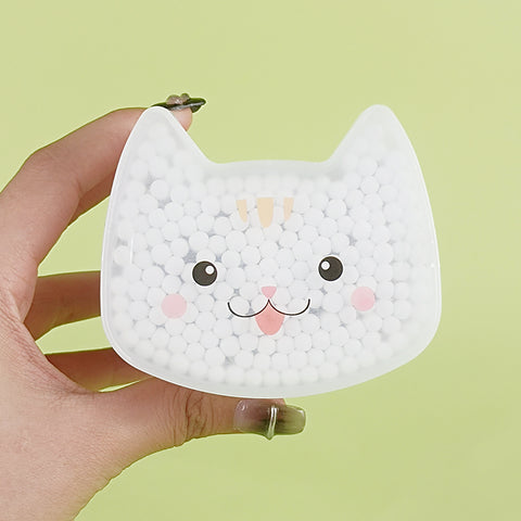 Eco-Friendly Bamboo Cotton Swabs (Spiral/Cat Ear Shape) – Biodegradable Gourd Tip Buds for Precision Makeup & Ear Cleaning (Wholesale)