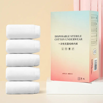 Wholesale 7A antibacterial pure cotton disposable underwear OEM manufacturer