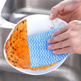 Little Cotton Disposable Tear-Off Kitchen Towels - Striped Design