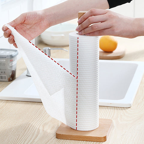 Little Cotton Kitchen Paper Towels - Washable, Oil-Absorbing Rolls