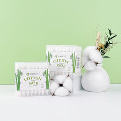 Little Cotton Gourd-Head Baby Cotton Swabs  55-Count