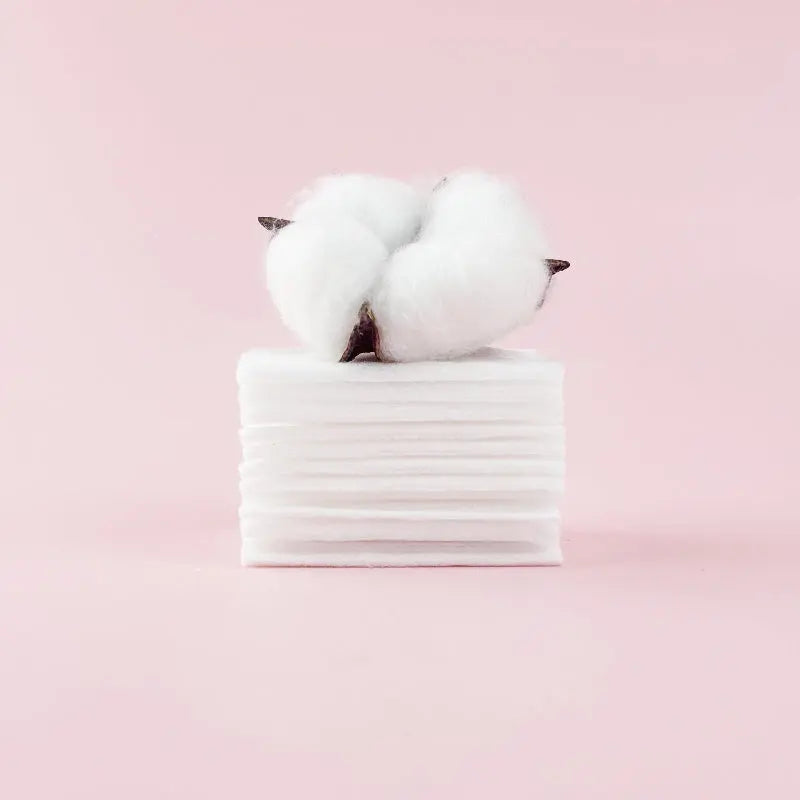 OEM 180GSM Dual-Textured Cotton Pads 50ct | Little Cotton Little Cotton