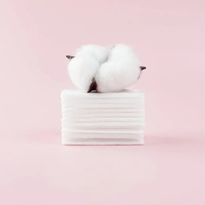 OEM 180GSM Dual-Textured Cotton Pads 50ct | Little Cotton Little Cotton