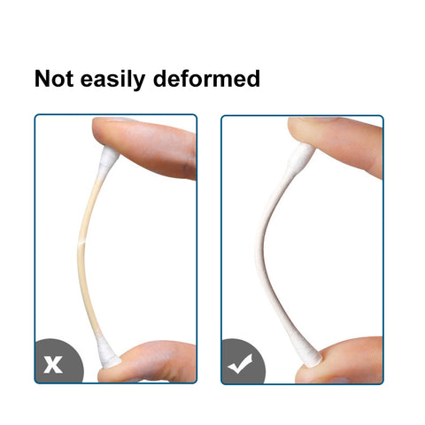 Bowincare™ Blossom Series Dual-Tip Cotton Swabs – Flower/Spiral & Pointed Tips – Premium Paper Stick Beauty Buds (Wholesale)