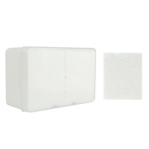 Little Cotton Plain Non-Pressed Edge Cotton Pads