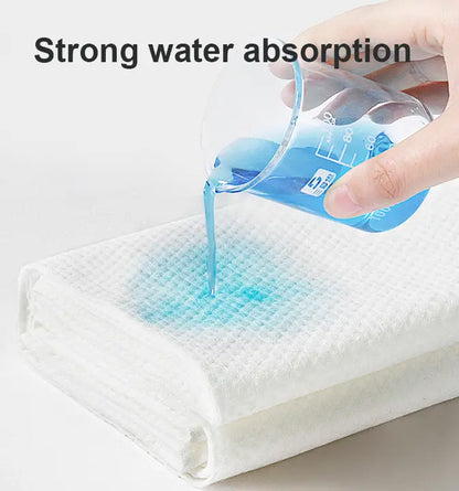 Highly absorbent tear-resistant disposable body towel for spa wholesale