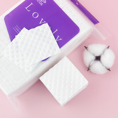 Little cotton Viscose Pads - 160GSM Square Diamond Texture