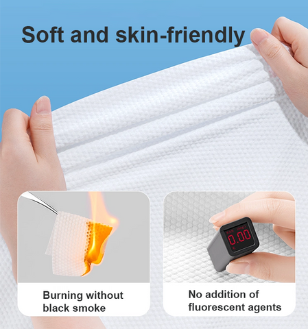 Standard 60x120cm Disposable Bath Towels – Economy Bulk Pack – Absorbent Spunlace Viscose for Gyms & Salons (Wholesale)