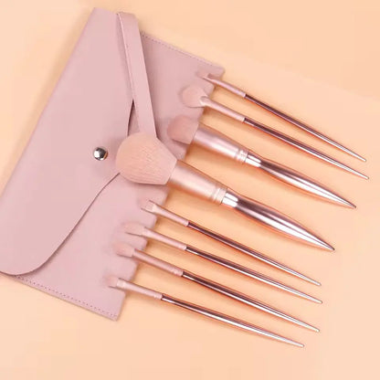 OEM 12pcs Pink Professional Makeup Brush Set | High-Volume Wholesale | Little Cotton Little Cotton | Disposable Cotton Products Manufacturer & Wholesale