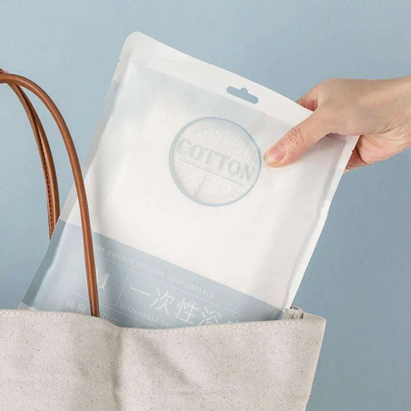 Premium 90GSM biodegradable viscose bath towels for eco-hotels, sustainable manufacturing by Little Cotton B2B supplier.