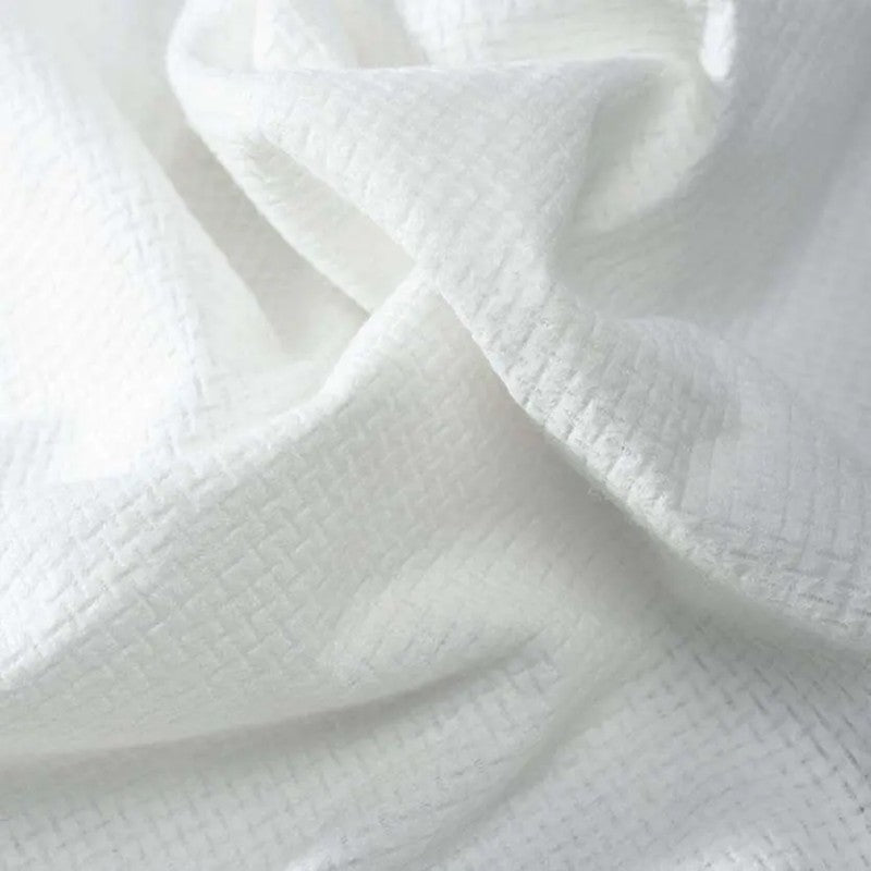 Premium 90GSM biodegradable viscose bath towels for eco-hotels, sustainable manufacturing by Little Cotton B2B supplier.