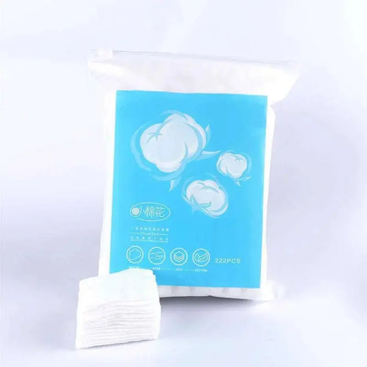Medical-grade bulk hypoallergenic and lint-free cotton pads, produced in Little Cotton's 48,000sqm dust-free manufacturing facility.