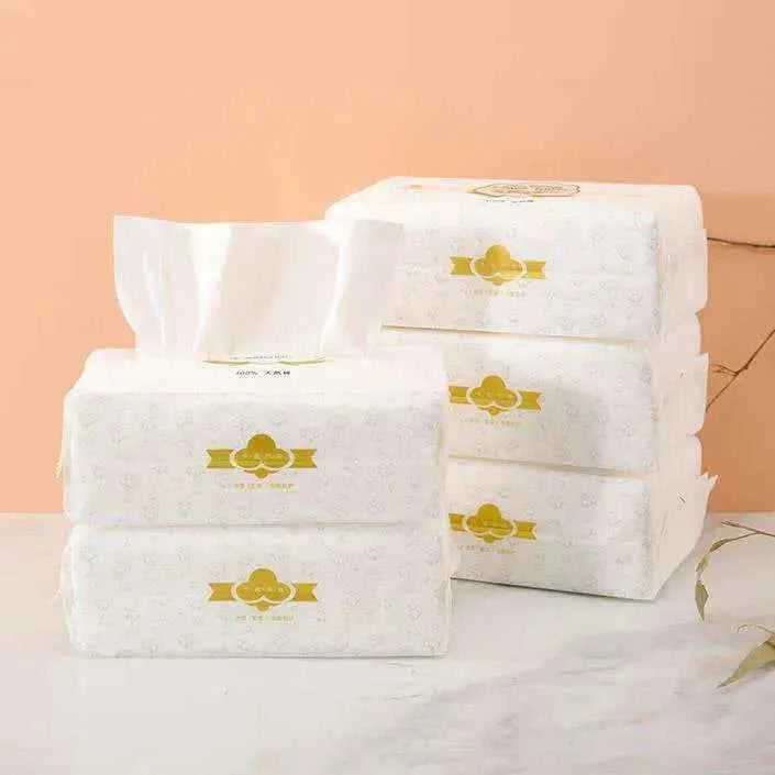 OEM 100% Pure Cotton Face Wipes | Little Cotton Cleansing Cloths