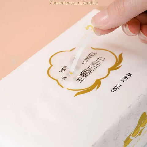 Private Label Cotton Face Wipes - Gentle Skincare Supply