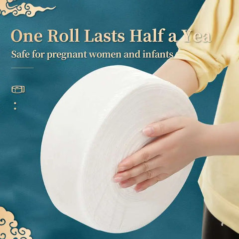 Biodegradable Facial Cleansing Rolls - 90GSM Eco Spa Supply