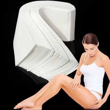 OEM 7x20cm Spunlace Non-Woven Wax Strips | Body & Facial Hair Removal | Little Cotton Little Cotton | Disposable Cotton Products Manufacturer & Wholesale