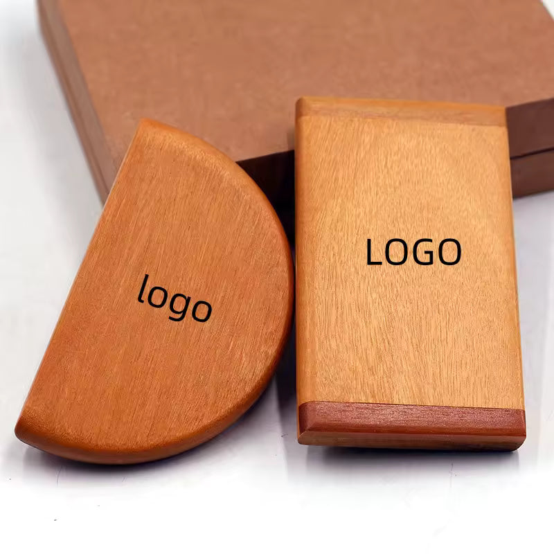 OEM Custom Sandalwood Mirror & Comb Set | Foldable Travel Grooming | Little Cotton - Little Cotton | Disposable Cotton Products Manufacturer & Wholesale