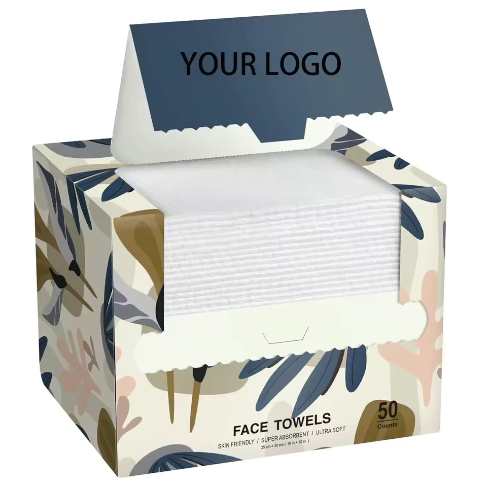 OEM 70GSM Biodegradable Viscose Face Towels | Little Cotton - Little Cotton | Disposable Cotton Products Manufacturer & Wholesale