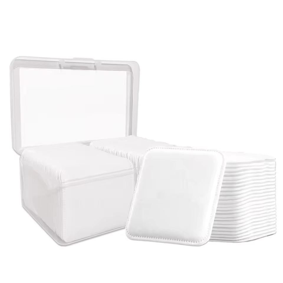 OEM 3-Layer Edge-Locked Square Cotton Pads | Little Cotton - Little Cotton | Disposable Cotton Products Manufacturer & Wholesale