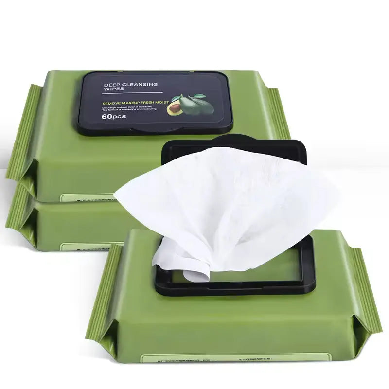 OEM 50gsm Gentle Deep Cleansing Makeup Remover Wipes | Little Cotton Little Cotton
