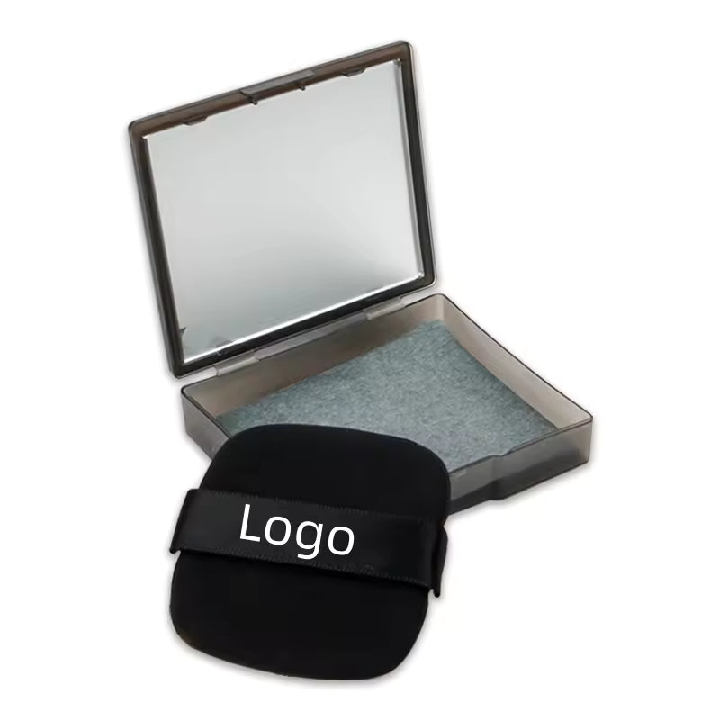 OEM 100 Sheets Oil Blotting Paper Compact | Mirror & Puff | Little Cotton - Little Cotton | Disposable Cotton Products Manufacturer & Wholesale