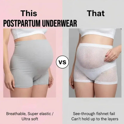 OEM High-Waist Postpartum Underwear | 120GSM Maternity Panties Little Cotton