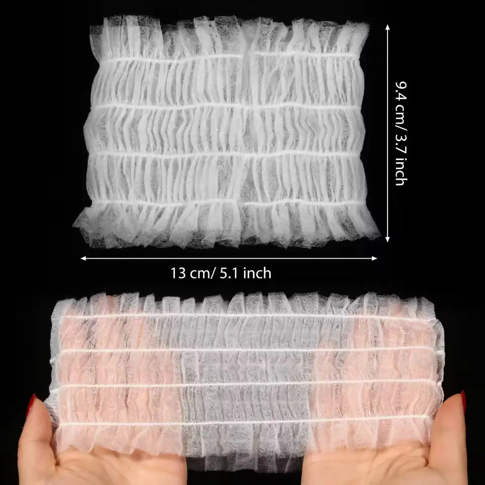 OEM 2/3/4 Elastic Disposable Spa Headbands | Little Cotton Little Cotton