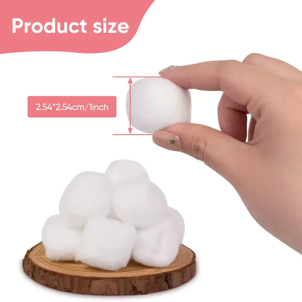 OEM 0.5g Colorful Pure Cotton Balls | Little Cotton Wholesale Little Cotton