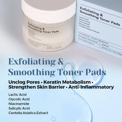 OEM Lactic & Salicylic Acid Acne Cleansing Pads | Zero Pore | Little Cotton Little Cotton
