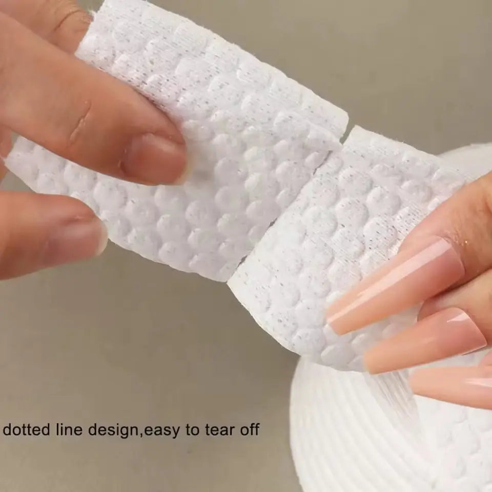 OEM Nail Polish Remover Wipe Roll (300/500 Pcs) | Little Cotton Little Cotton